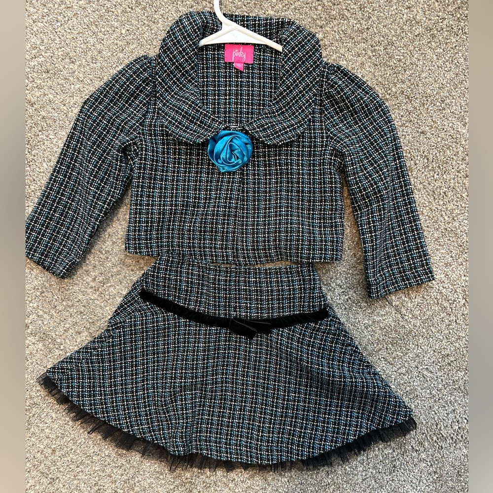 Pinky Matching Skirt Set